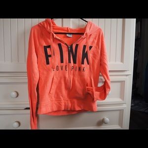 Victoria's Secret PINK zip up hoodie